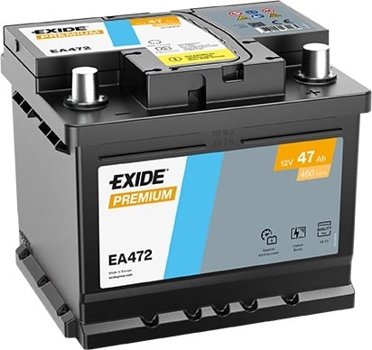 Exide Premium EA472 12V 47Ah