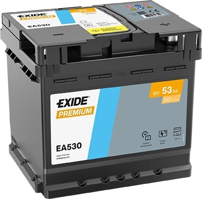 Exide Premium EA530 12V 53Ah