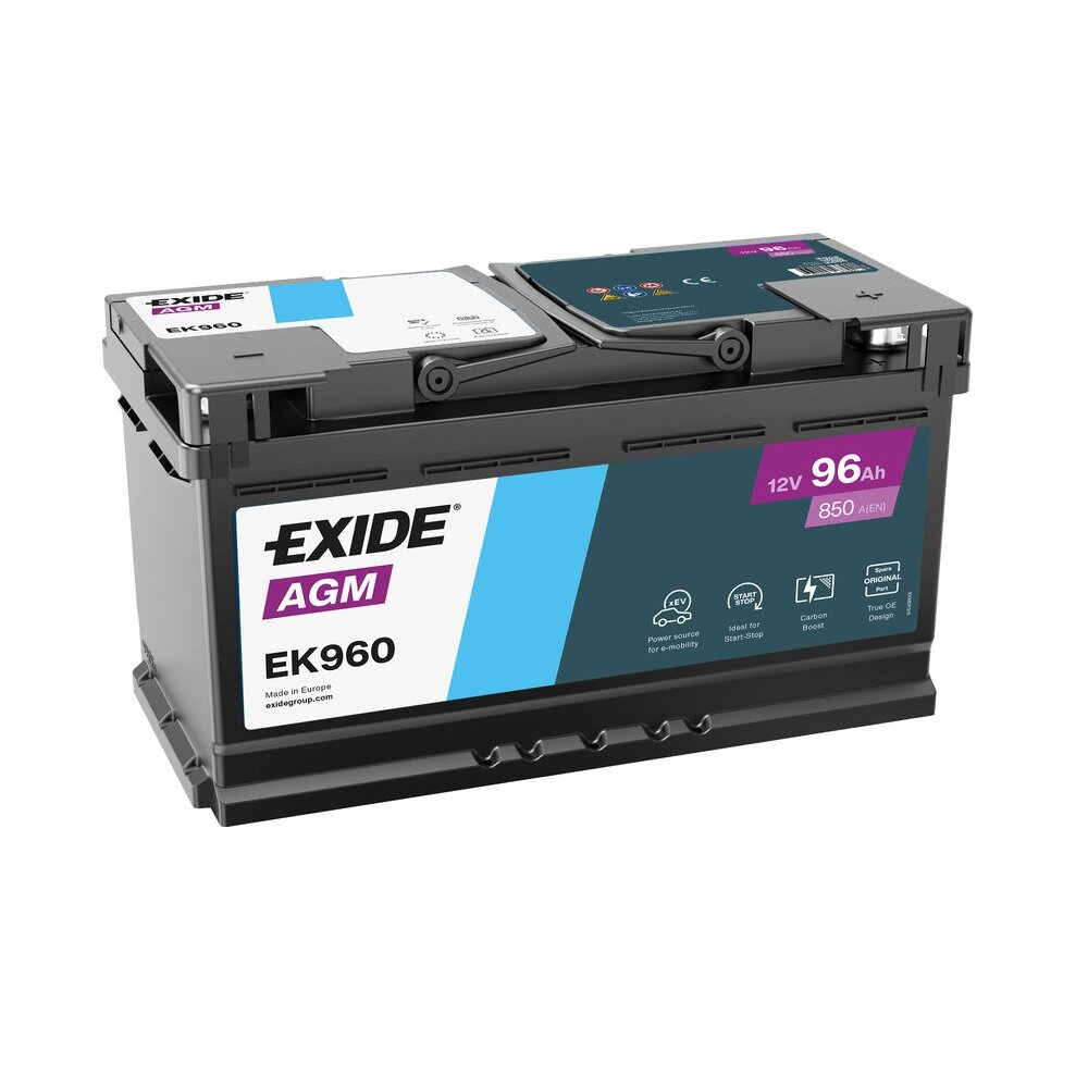 Exide Start&Stop AGM Radial EK960 12V 96Ah