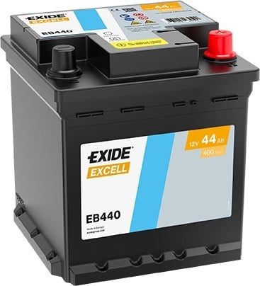 Exide Excell EB440 12V 44Ah